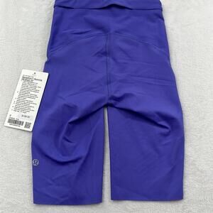 NWT Lululemon‎ SenseKnit Running HR Short 10” Chai Purple Womens 2